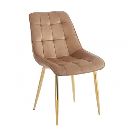 Stolička velvet - Riviera 24 cappuccino J262-1 (G) Stolička velvet - Riviera 24 cappuccino J262-1 (G)