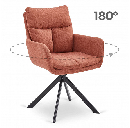 Otočná stolička PAUL Červená