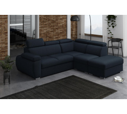 Rohová sedacia súprava Bodie V pravá modrá