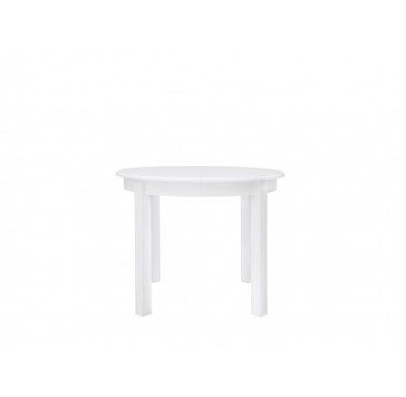 Stôl ROLESLAW II biely (okrúhly) (TX057)
