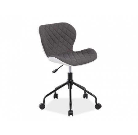 Kancelárske stoličky RINO, sivá/biela