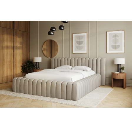 Carilla posteľ + kovový rám/plynový piest/úložný priestor 160x200 Sola 18 1