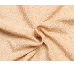 Froté prestieradlo svetlo béžové 140x200