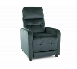 Polohovacie kreslo OTUS VELVET, Zelený Bluvel 78