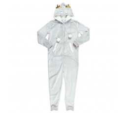 Kombinéza Onesie Sova sivá veľkosť M