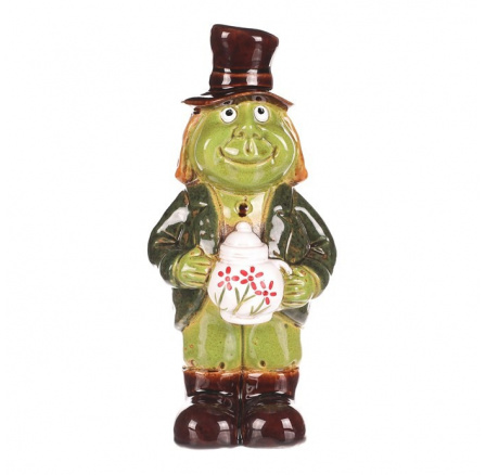 Vodník se džbánem - keramika, stojící, zahradní dekorace Vodník se džbánem - keramika, stojící, zahradní dekorace