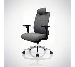 Kancelárska ergonomická stolička tmavosivá VECTOT