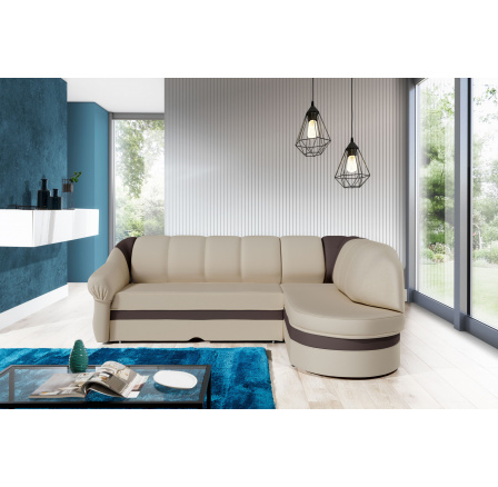 Rohová sedacia súprava BENANO, Soft 033/Soft 066, pravá