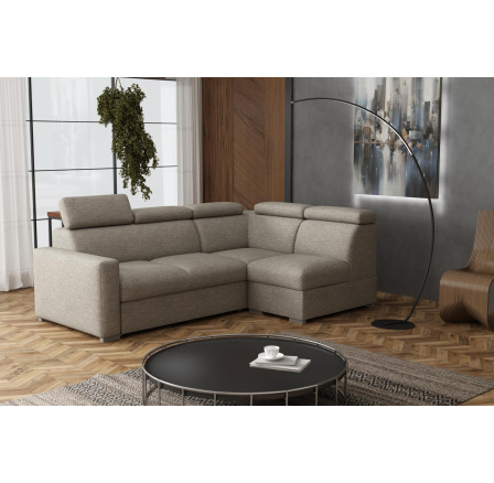 Sedacia súprava Petrit VI pravá Aragon hnedošedá