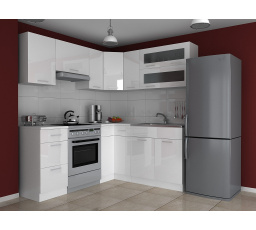 Kuchynská linka Tajsa biela LESK