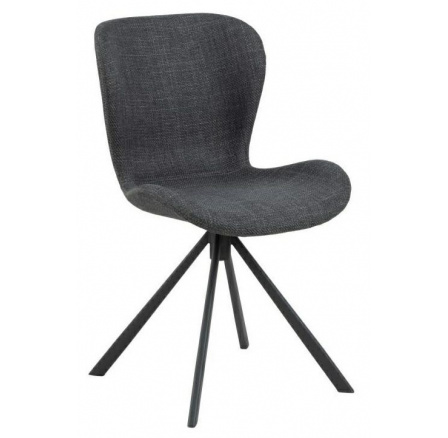Otočná stolička Batilda-A1 tmavošedá