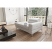 Sofa leňoška TOSCANIA 135 cm - modrá, ľavá strana
