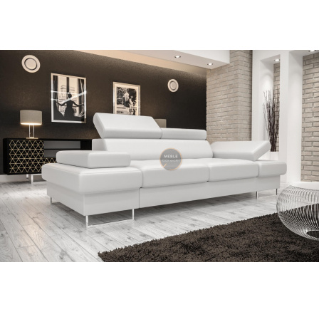 Sofa GALAXY II 235 cm prírodná koža - biela koža Sofa GALAXY II 235 cm prírodná koža - biela koža