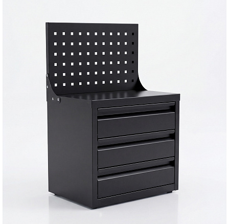 Organizér s perforovanou doskou a zásuvkami 660 x 400 x 300 mm Organizér s perforovanou doskou a zásuvkami 660 x 400 x 300 mm