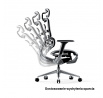 Ergonomické kancelárske herné kreslo V Master čierno-sivé