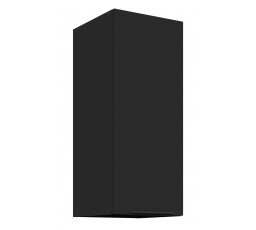 Horná skrinka SIENA - 30 G-72 1F, Čierna mat/Čierna mat