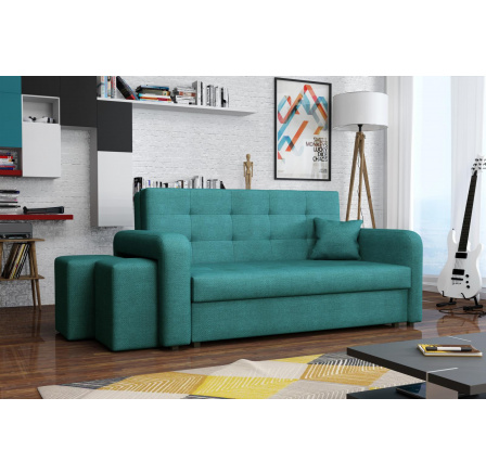 Pohovka Vivian Home III tyrkysová