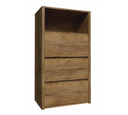 Komoda MONTANA KS3, dub Lefkas