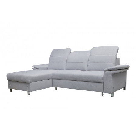 BARCELONA (BERGAMO) - Ľavá rohová sedacia súprava - svetlosivá Pegasus 86 (MRS) - kolekcia "MRS" (K250-Z)