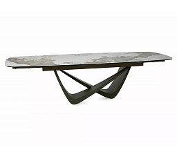 STÔL MARANELLO BIELY PANDORO / MEDENÝ 200(290)X98