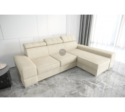 Rohová sedacia súprava ROYAL 295×185 - pravá, béžová