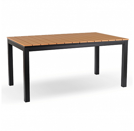 Záhradný stôl ARGOS 140-180 cm Dub/Čierny