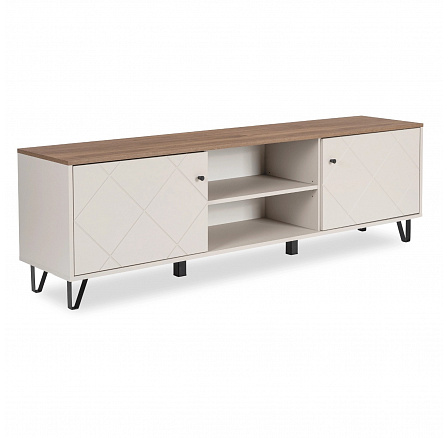 TV skrinka BACARDI 183 cm Kašmír/Dub Castello TV skrinka BACARDI 183 cm Kašmír/Dub Castello