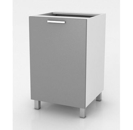 Kuchynská linka Natanya D601D sivý lesk