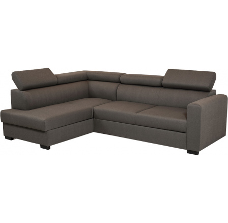 MADRID 2 nový - ľavý OTMBK- 3F sed.sada látky MILOS 20 BLACK kolekcia "CL" (K250)