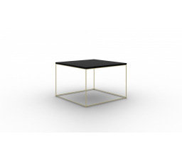 Stolík na kávu Roni Zlatý+Čierny