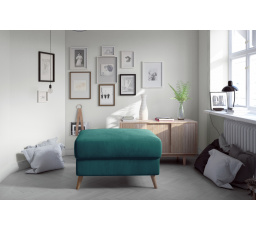 Asgard Taburet Matný Zamat 75 73x73