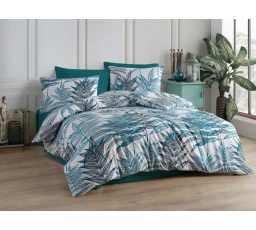 Obliečky francúzska bavlna 220x220,70x90 Deny blue