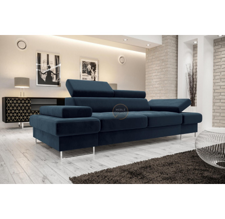 Sofa GALAXY II 235 cm - modrá