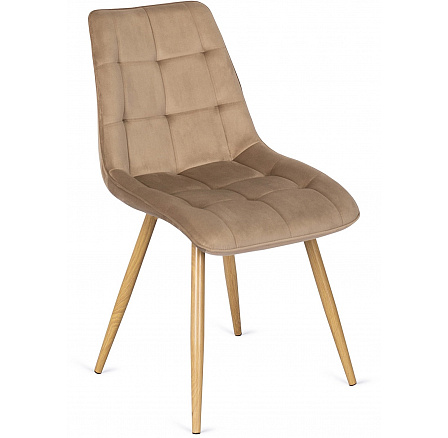 Stolička RODRI Béžová Zamatová