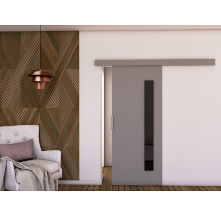 Posuvné dvere STANDART G90, sivé