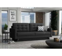 Pohovka Florence Malmo 96/Zygzak čierna/Bella 001