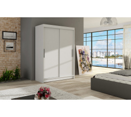 Šatní skriňa MIKADO I, Biela