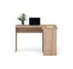 Písací stôl BEGA, Dub Artisan/Grafitový UNI