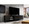 TV komoda Asha, čierny mat