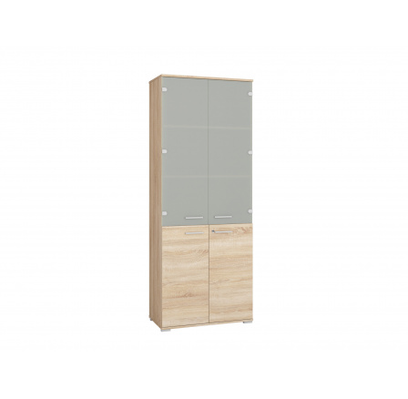 Šatníková skriňa Optimal 03/S, sonoma light