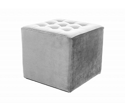 Taburet LORI VELVET, Svetlosivý Bluvel 03