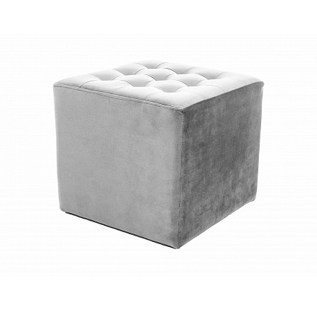 Taburet LORI VELVET, Svetlosivý Bluvel 03