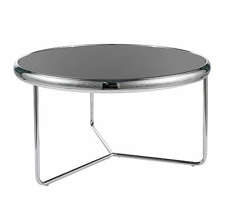 Konferenčný stolík SCARLET, Čierna/Chróm FI74