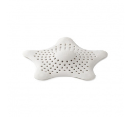 Sieťka do odtoku Starfish biela