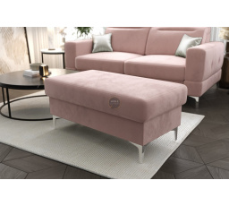 Taburet s úložným priestorom MALIBU 100x55 cm - Odtiene Ružovej