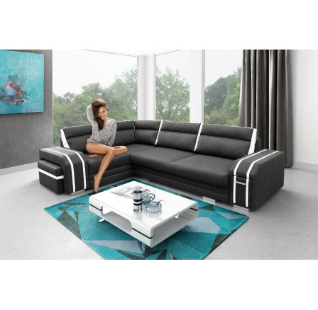 Rohová sedacia súprava AVATAR, Inari 100 + Soft 017, Ľavá