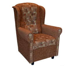 Relaxačné kreslo Jakub hnedé