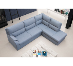 Rohová sedacia súprava Rambo P sv.sivá