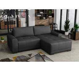 Rohová sedacia súprava Manon UNI tmavo sivá