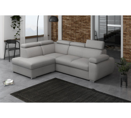 Rohová sedacia súprava Bodie IV ľavá svetlosivá